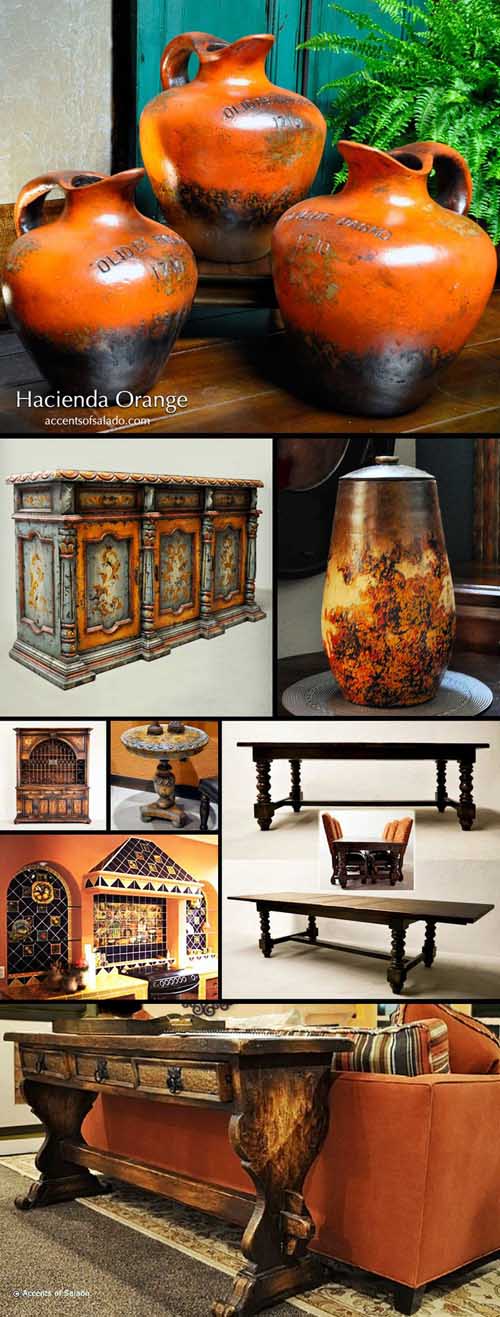Декор и мебель в стиле гасиенды