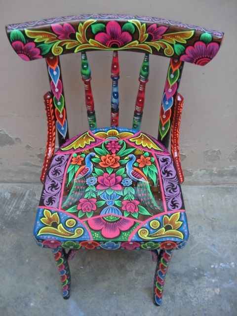 Фольклорный стул для Вашей мексиканской кухни