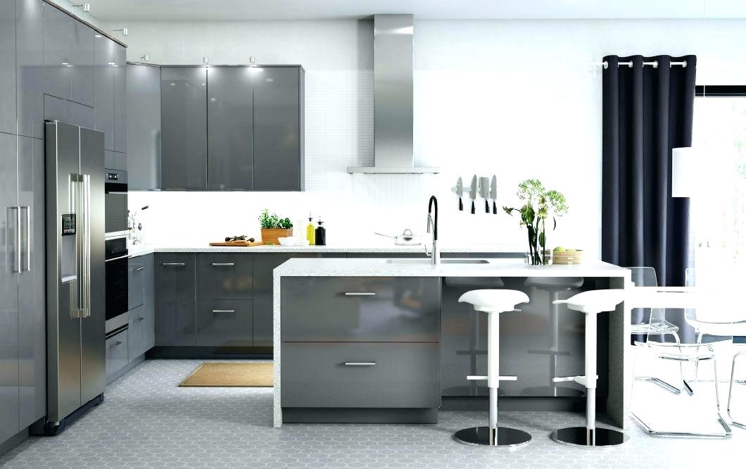 Кухни серого цвета в стиле модерн