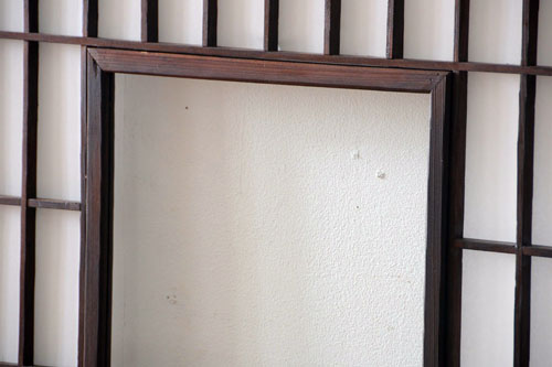 Фото дверей сёдзи с отделкой бумагой