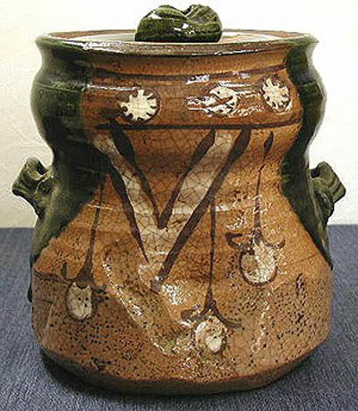 Японская керамика Орибэ