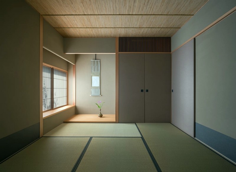 Комната васицу с токонома и шкафом осиирэ