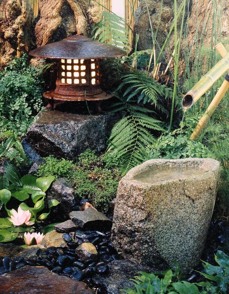 Фото декоративных фонарей для садика в японском стиле